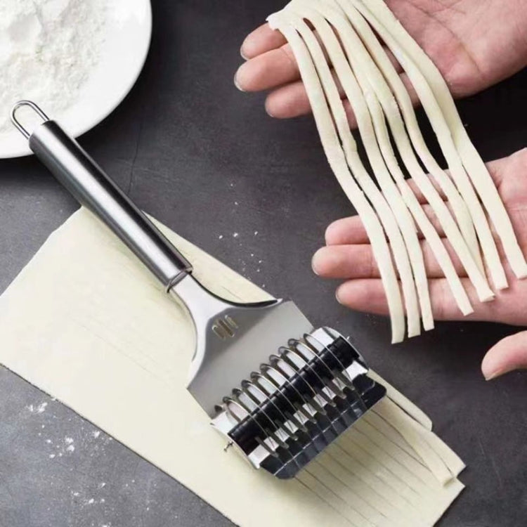 Stainless Steel Roller Noodle Cutter Kitchen Vegetable Onion And Garlic Chopping Tools, Model: SJ-13