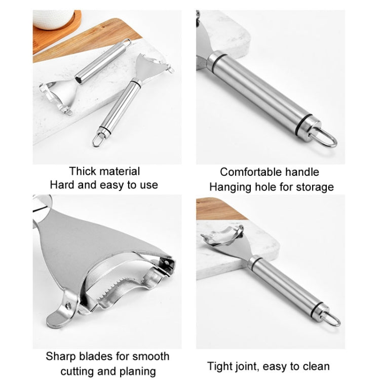 Stainless Steel Manual Corn Thresher Vegetable Peeler And Shaving Tool, Model: SJ-16 Corded Handle Corn Planer