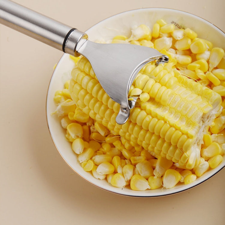 Stainless Steel Manual Corn Thresher Vegetable Peeler And Shaving Tool, Model: SJ-16 Corded Handle Corn Planer