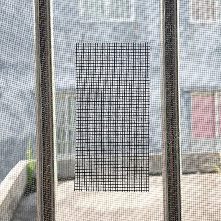 5cm x 5m Door Curtain Mosquito Net Screen Window Anti-Mosquito Repair Subsidy(Black)