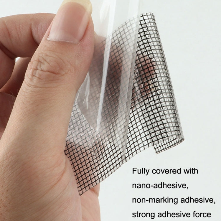 5cm x 5m Door Curtain Mosquito Net Screen Window Anti-Mosquito Repair Subsidy(Black)