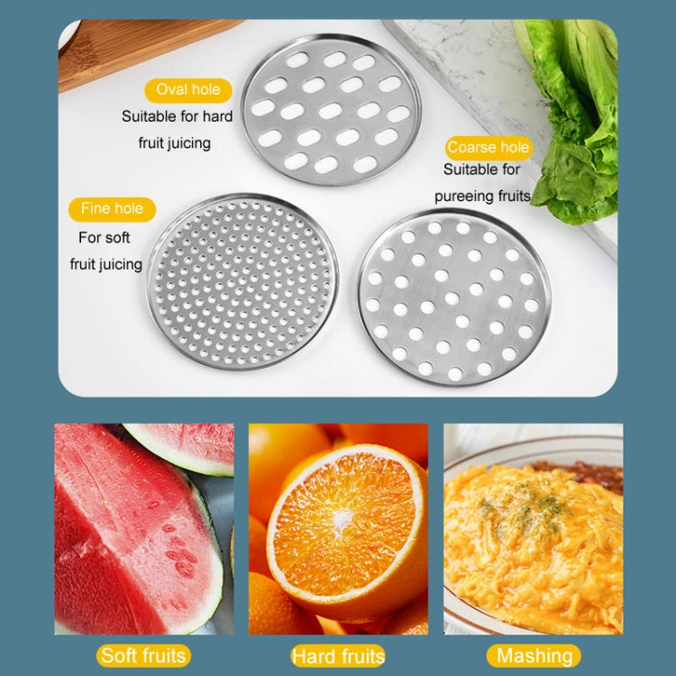 Stainless Steel Potato Press Manual Juicer Vegetable And Fruit Squeezer, Model: 3 In 1