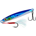 PROBEROS LF128 Long Casting Lure Iron Plate Lead Fish Freshwater Sea Fishing Warp Bass Metal Sequins Baits, Size: 30g(Color C)