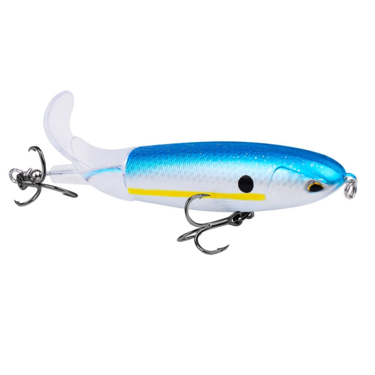 PROBEROS DW601 360 Degree Rotating Propeller Lures Topwater Tethered Tractor Floating Fake Fish Bait, Size: 10.5cm/13.5g(Color C)