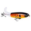 PROBEROS DW601 360 Degree Rotating Propeller Lures Topwater Tethered Tractor Floating Fake Fish Bait, Size: 14.5cm/32.5g(Color B)