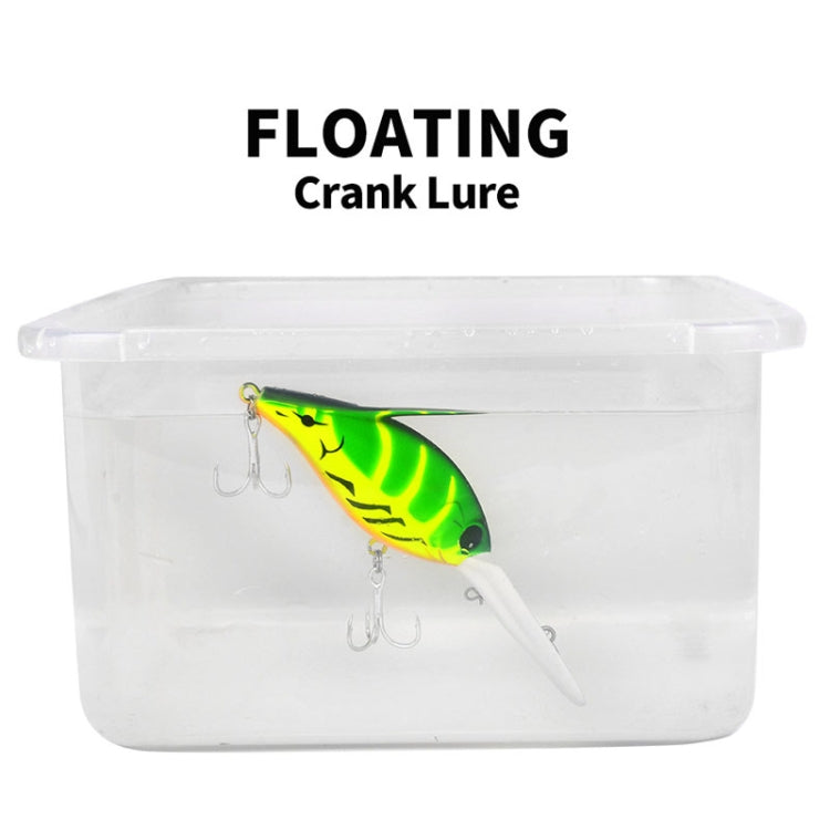 PROBEROS DW574 Bait Floating Rock Plastic Lure Small Fatty Fish Fake Bait Fishing Tackle, Size: 12.5cm/24.5g(Color A)