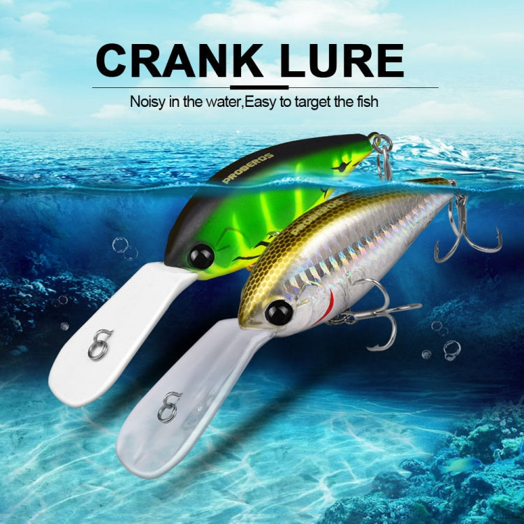 PROBEROS DW574 Bait Floating Rock Plastic Lure Small Fatty Fish Fake Bait Fishing Tackle, Size: 12.5cm/24.5g(Color C)