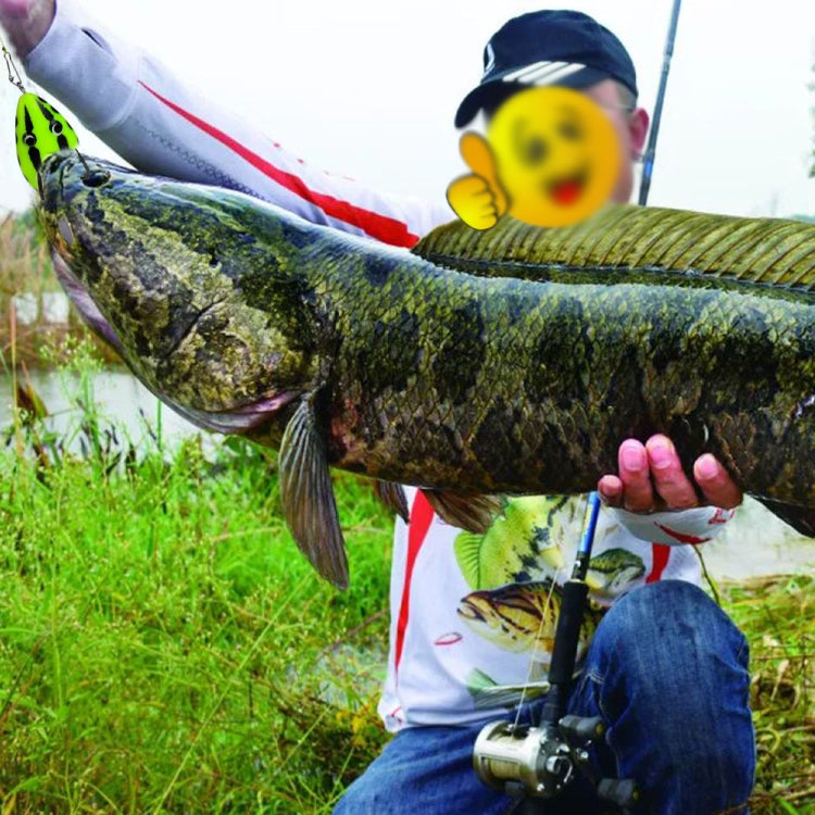PROBEROS FR038 Simulation Thunderfrog Lure Fake Lure Blackfish Bait Converted Thunderfrog Soft Bait, Size: 5g/4cm(Color B)