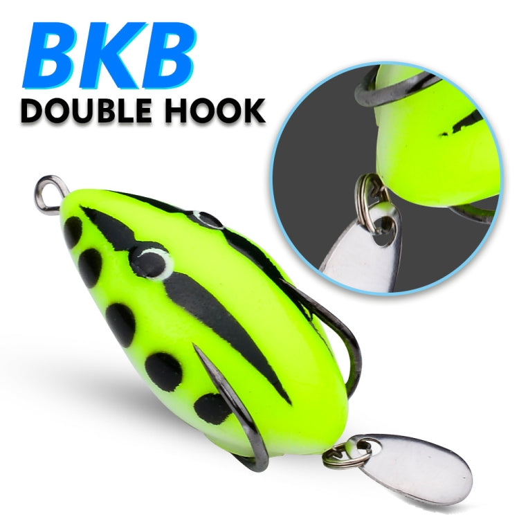 PROBEROS FR038 Simulation Thunderfrog Lure Fake Lure Blackfish Bait Converted Thunderfrog Soft Bait, Size: 5g/4cm(Color B)
