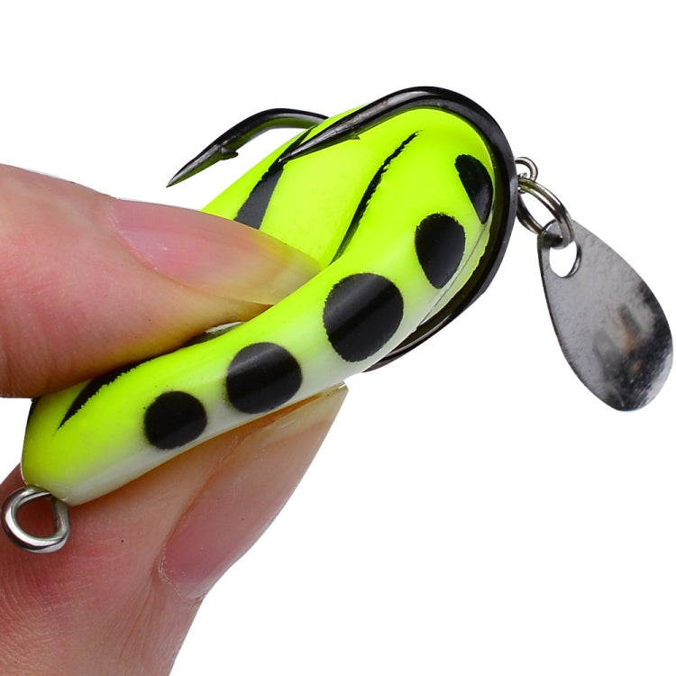 PROBEROS FR038 Simulation Thunderfrog Lure Fake Lure Blackfish Bait Converted Thunderfrog Soft Bait, Size: 5g/4cm(Color B)