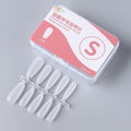 10pairs Of 100pcs/Box Frosted False Nails Artificial Tip, Shape: Long Ladder S