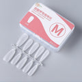 10pairs Of 100pcs/Box Frosted False Nails Artificial Tip, Shape: Long Ladder M