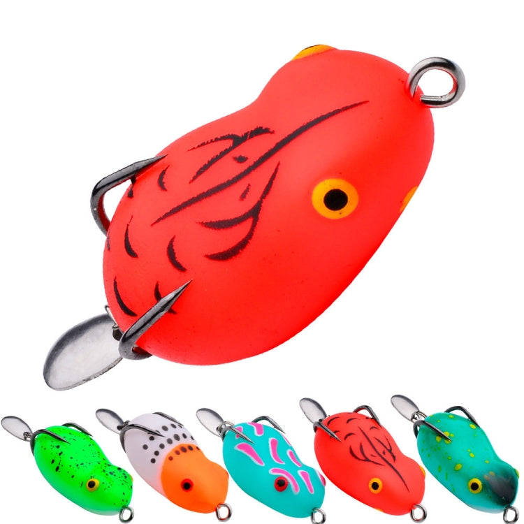 PROBEROS FR039 Mini Thunderfrog Lure Simulation Soft Bait Blackfish Fishing Lure, Size: 7g/4.5cm(Color A)