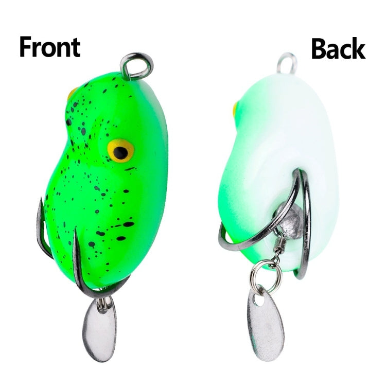 PROBEROS FR039 Mini Thunderfrog Lure Simulation Soft Bait Blackfish Fishing Lure, Size: 7g/4.5cm(Color D)