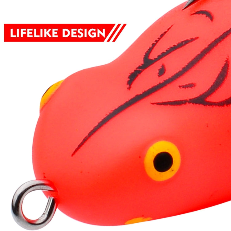 PROBEROS FR039 Mini Thunderfrog Lure Simulation Soft Bait Blackfish Fishing Lure, Size: 7g/4.5cm(Color C)