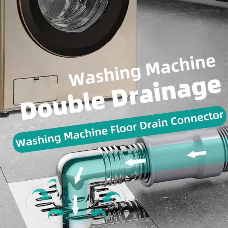 Elbow Type Washing Machine Floor Drain Joint Pipe Connector, Spec: A4