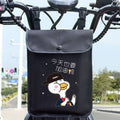 Electric Vehicle Portable Hanging Bag Waterproof Bicycle Front Storage Bag Stroller Pocket, Color: Duck