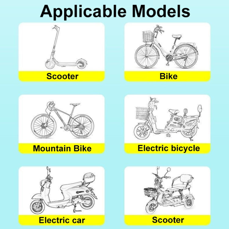 Electric Vehicle Portable Hanging Bag Waterproof Bicycle Front Storage Bag Stroller Pocket, Color: Flower Bear
