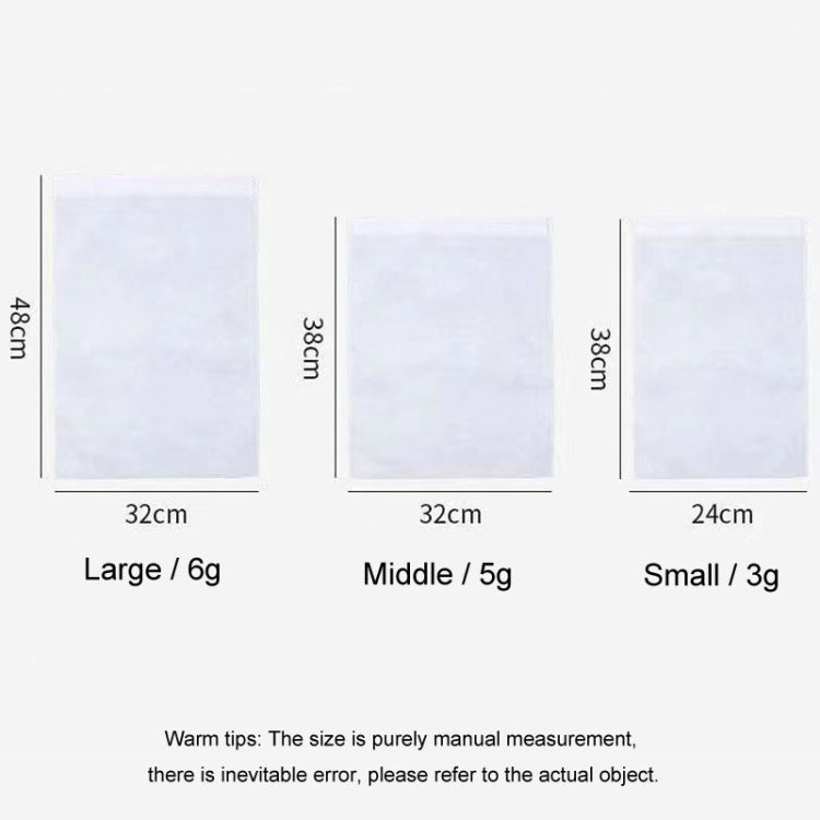 50pcs /Pack 32x38cm Middle Portable Thickened Non-Woven Anti-Yellowing And Sunscreen Shoe Bag Shoe Storage Bag