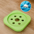 Multifunctional Kitchen Gas Bottle Storage Rack Flower Pot and Bucket Mobile Stand, Spec: Green Straight Wheel