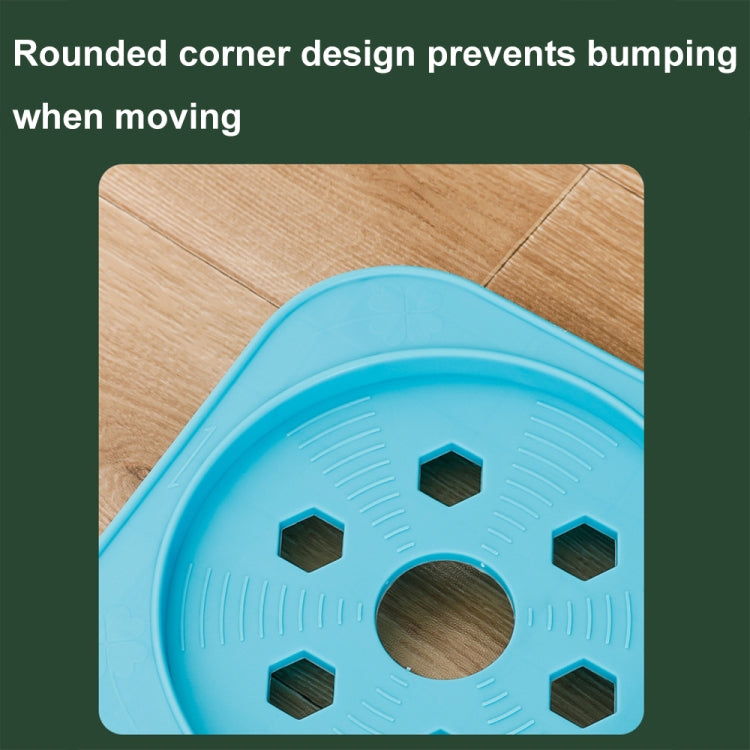 Multifunctional Kitchen Gas Bottle Storage Rack Flower Pot and Bucket Mobile Stand, Spec: Green Universal Wheel