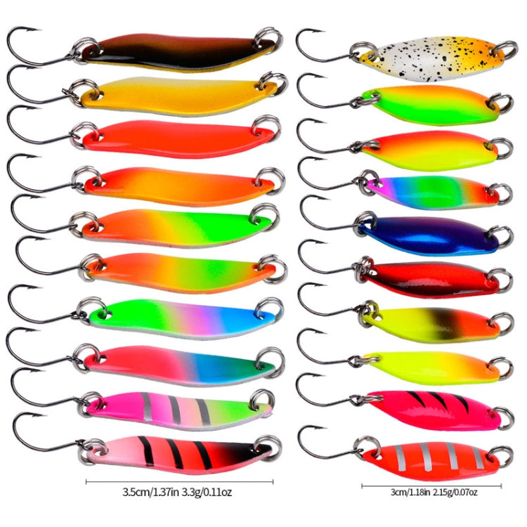PROBEROS TP031G Sequins Long Casting Metal Bait Warbler Bass Fake Lure