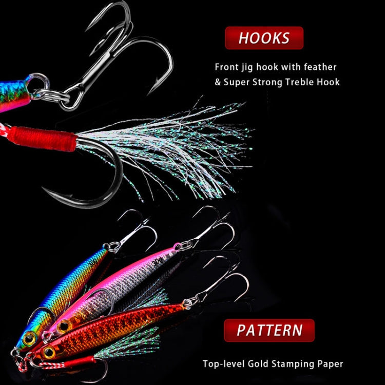 PROBEROS LF127 Long Casting Bait Small Leader Freshwater Sea Bass Fishing Warbler Spinnerbait, Size: 20g(Color A)
