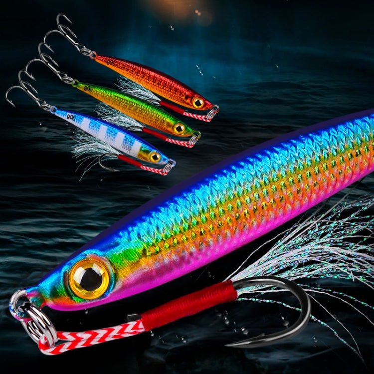 PROBEROS LF127 Long Casting Bait Small Leader Freshwater Sea Bass Fishing Warbler Spinnerbait, Size: 7g(Color A)