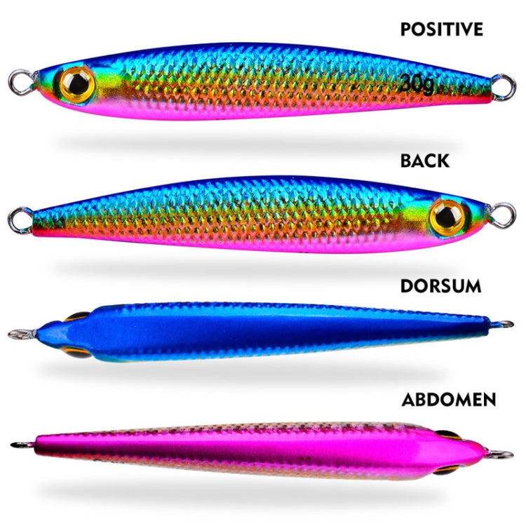 PROBEROS LF127 Long Casting Bait Small Leader Freshwater Sea Bass Fishing Warbler Spinnerbait, Size: 7g(Color D)