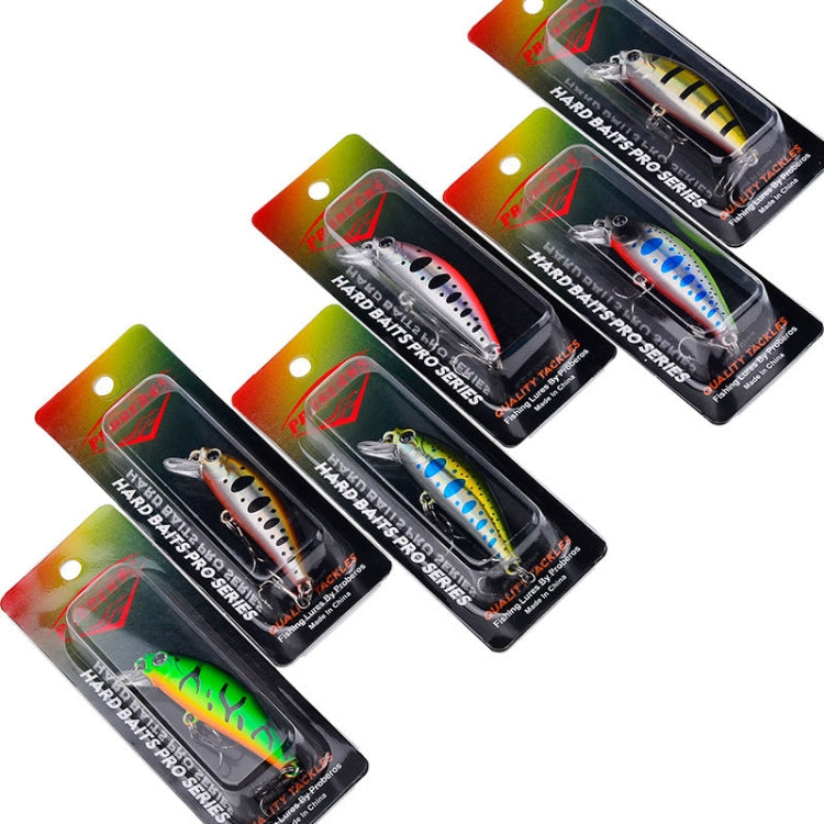 PROBEROS DW592 Sinking Minnow Lure Long Casting Fake Bait Bionic Plastic Hard Bait(Color B)