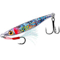 PROBEROS LF126 Long Casting Lead Fish Bait Freshwater Sea Fishing Fish Lures Sequins, Weight: 10g(Color B)