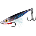 PROBEROS LF126 Long Casting Lead Fish Bait Freshwater Sea Fishing Fish Lures Sequins, Weight: 10g(Color E)