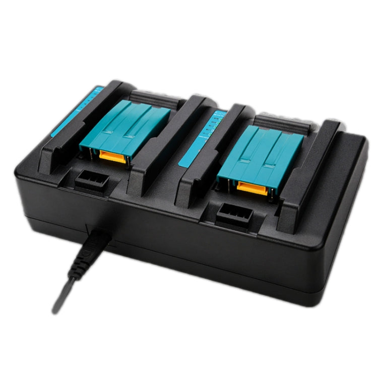 For Makita DC18RC 14.4-18V Lithium Battery Dual Charger, Specification: AU Plug