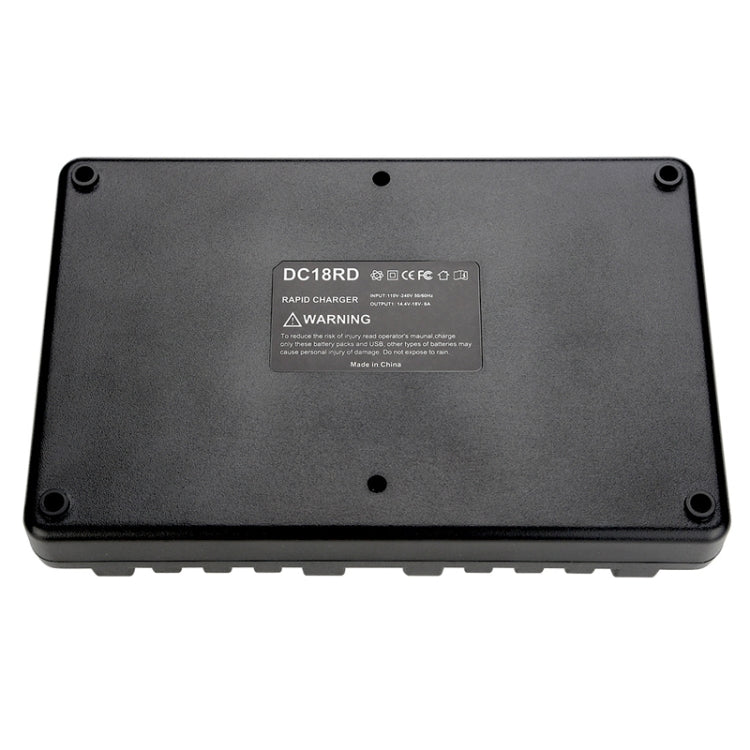 For Makita DC18RC 14.4-18V Lithium Battery Dual Charger, Specification: UK Plug