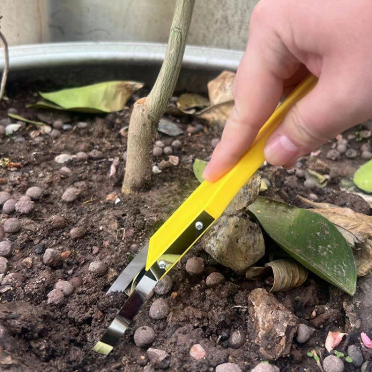 Handheld Garden Bracelet Weeder Remover Tool(Yellow)
