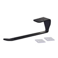 Tumbler Lid Organizer Self-Adhesive Under-Cabinet Cup Lid Storage Rack, Color: Black
