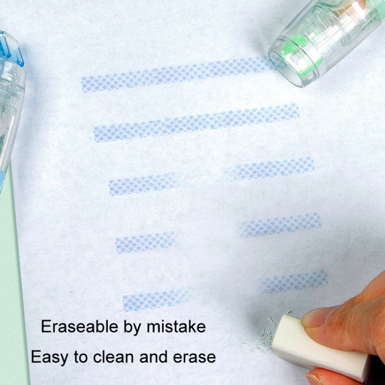 Push-Dry Quick Glue Stick Correction Tape Double Sided Adhesive For Handmade Handbook(Pink)