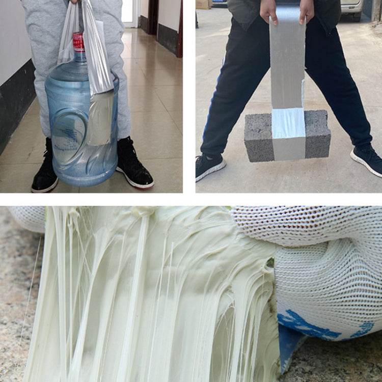 1.2mm Thickness Butyl Waterproof Tape Self-Adhesive Aluminum Foil Tape, Width x Length: 10cm x 5m