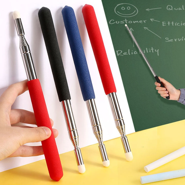 1.2m Teachers Telescopic Tactile Whip Pen For Classes E-Board Stylus Holder(Red)
