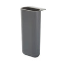 Desktop Computer Monitor Auxiliary Pen Holder Desk Adhesive Storage Box, Color: Trapezoid-Gray