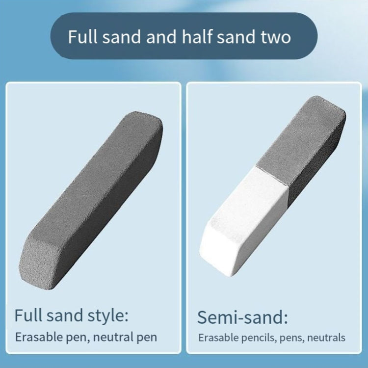 Deli 71114 Full Frosted Pen Eraser Erasable Pencil Neutralizer Pen