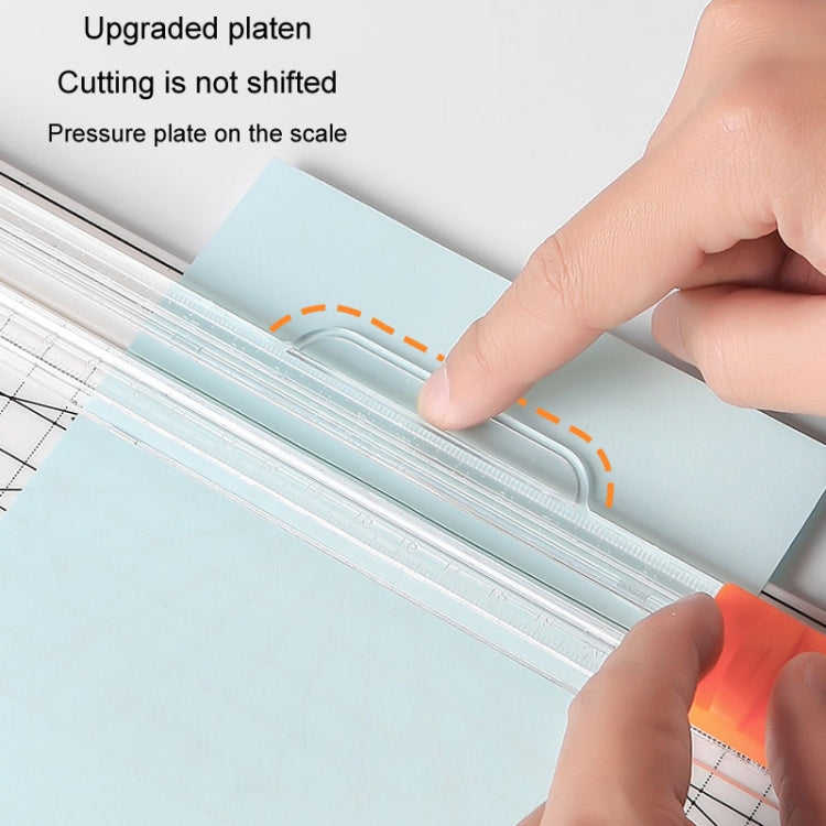 HUANMEI For A3 A4 A5 Paper Cutter With Pull-out Ruler DIY Small Portable Photo Die Cutting Machine(Black)