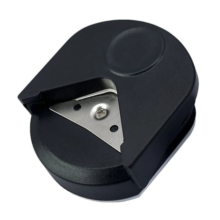 Round Corner Trimmer Chamferer Cardstock Photo PVC Card Corner Cutter(Black)
