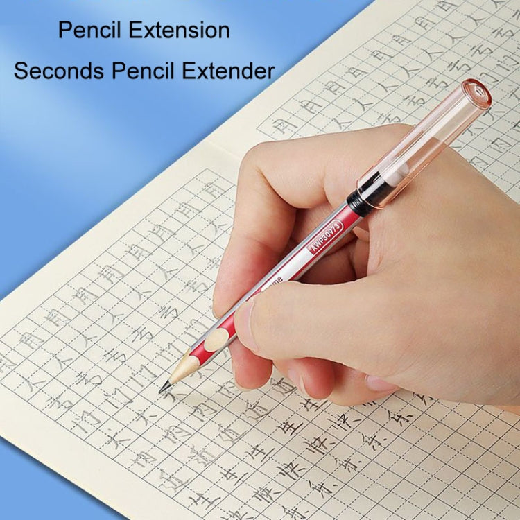 20pcs /Bag Transparent Pen Caps Pencil Sleeves Protective Pencil Tip Cap(Color Mixed)