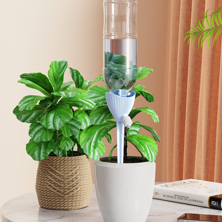 Home Watering Drip Waterer Automatic Watering Adjustable Soaker(Pink)