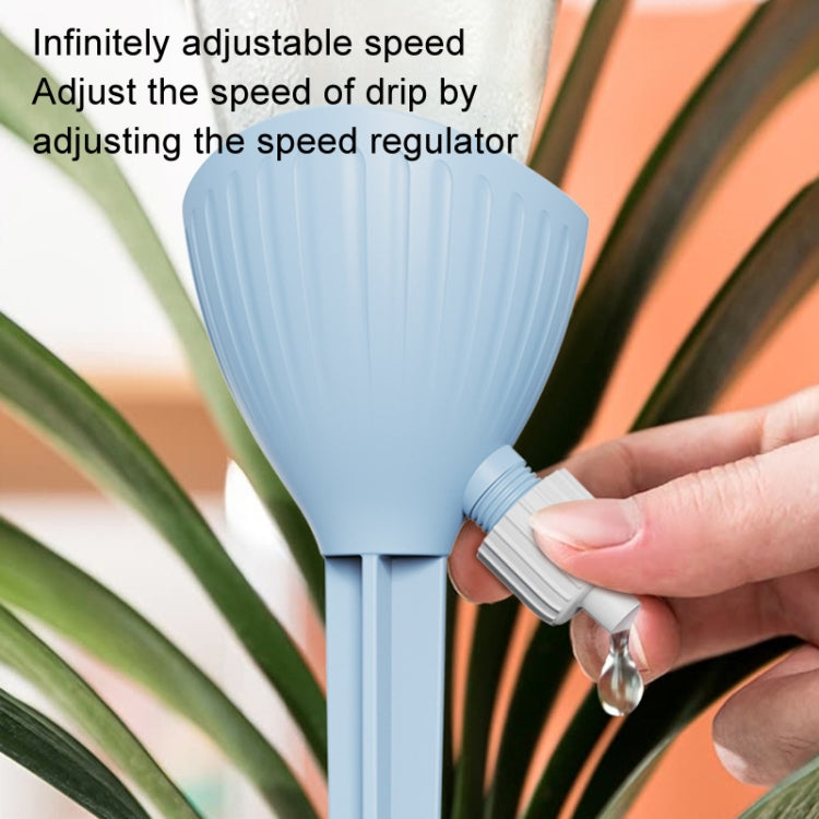 Home Watering Drip Waterer Automatic Watering Adjustable Soaker(Pink)