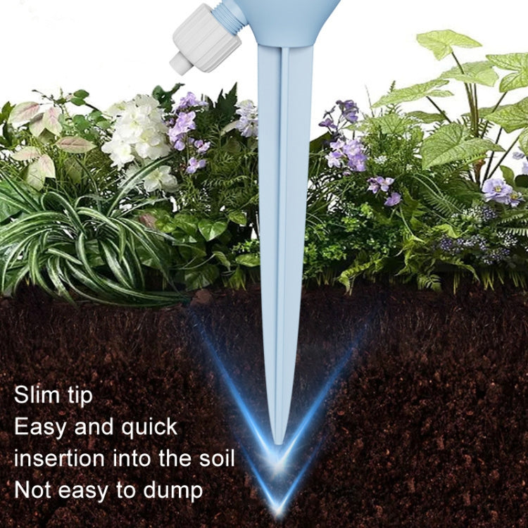 Home Watering Drip Waterer Automatic Watering Adjustable Soaker(Blue)