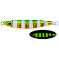 PROBEROS LF121 Fast Sinking Laser Boat Fishing Sea Fishing Lure Iron Plate Bait, Weight: 60g(Luminous Color A)