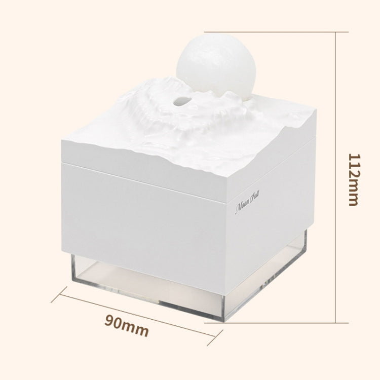 Moon Meteorite Mini Humidifier With Colorful Night Light(Pink)