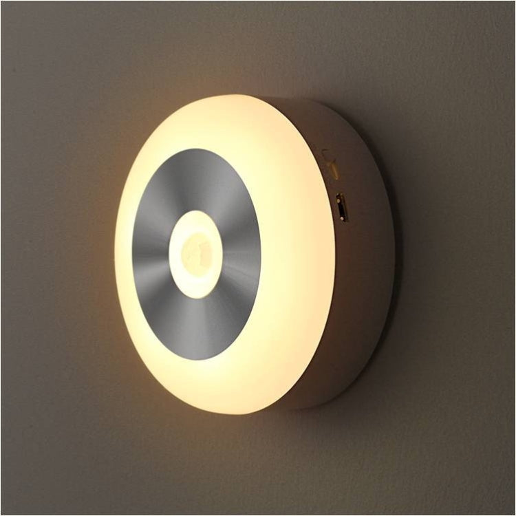 Smart Sensor Night Light Infrared Sensor Corridor Aisle Light, Spec: Charging Model(Warm White)